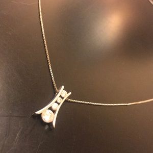 Silver necklace